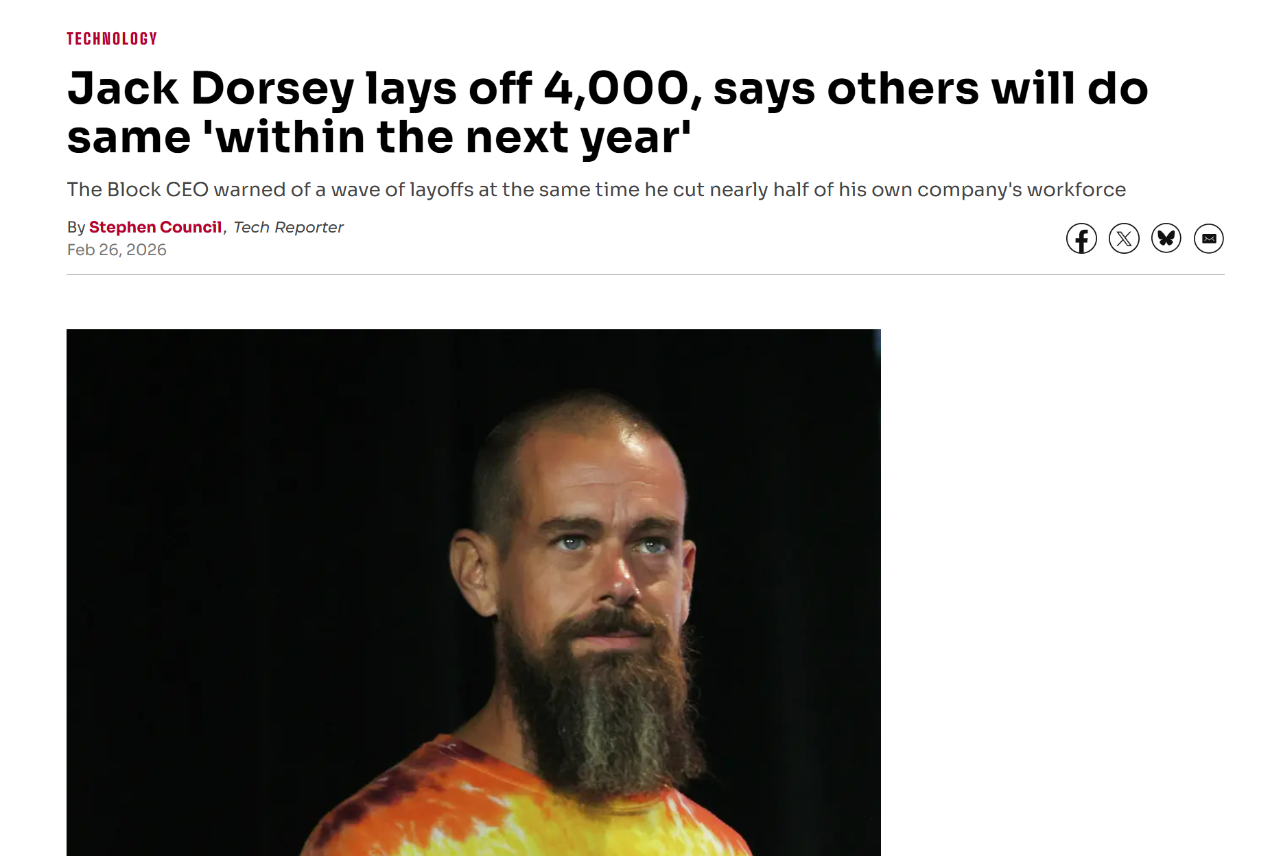 Tech industry headlines